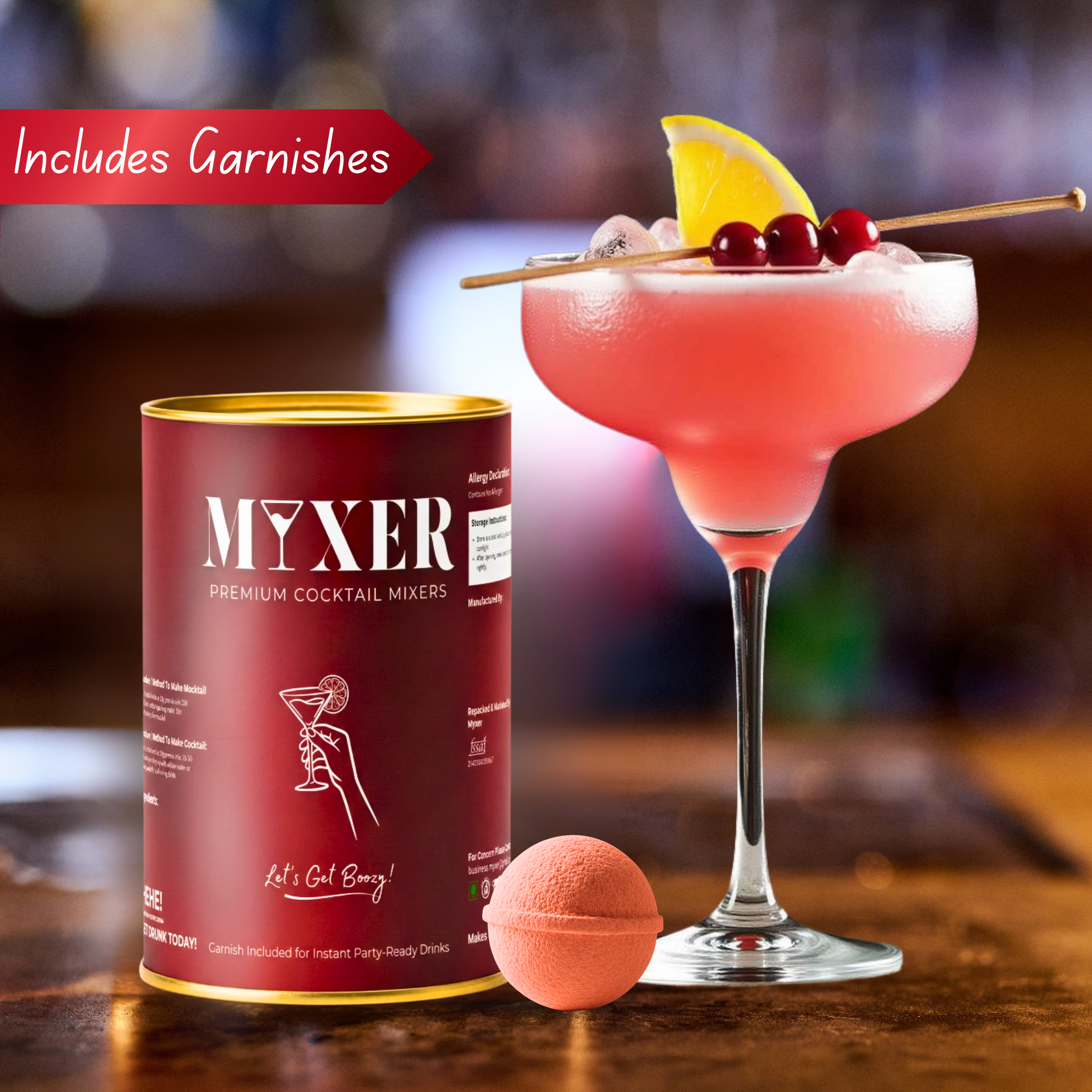 Cosmopolitan Cocktail Bomb (Pack of 4 Bomb)